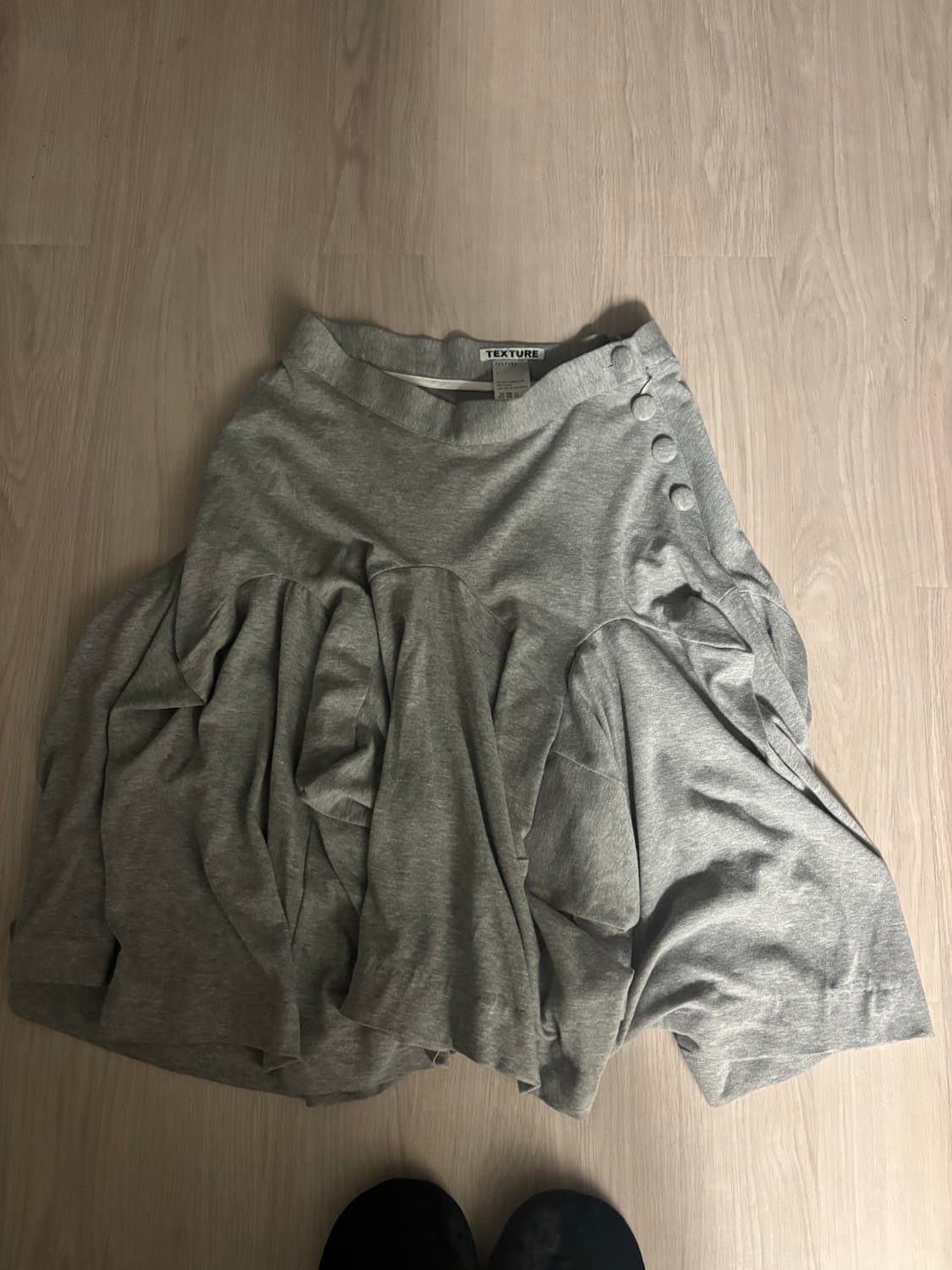 하이파이펑크 Sheron Skirt 그레이 상품이미지1