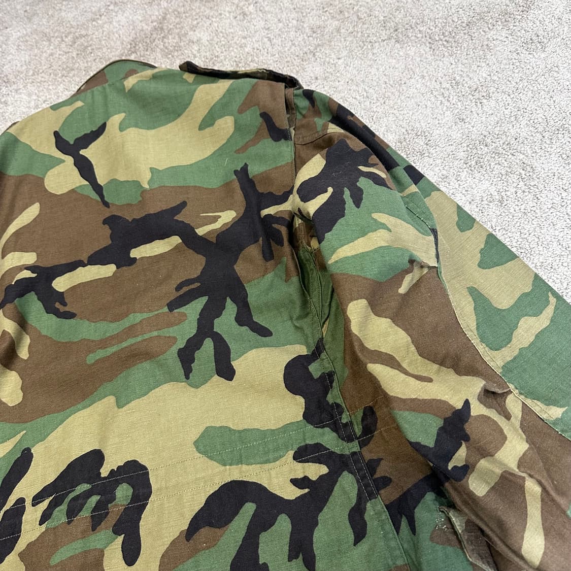 알파인더스트리 밀리터리 카모 M-65 필드 자켓L 상품이미지9