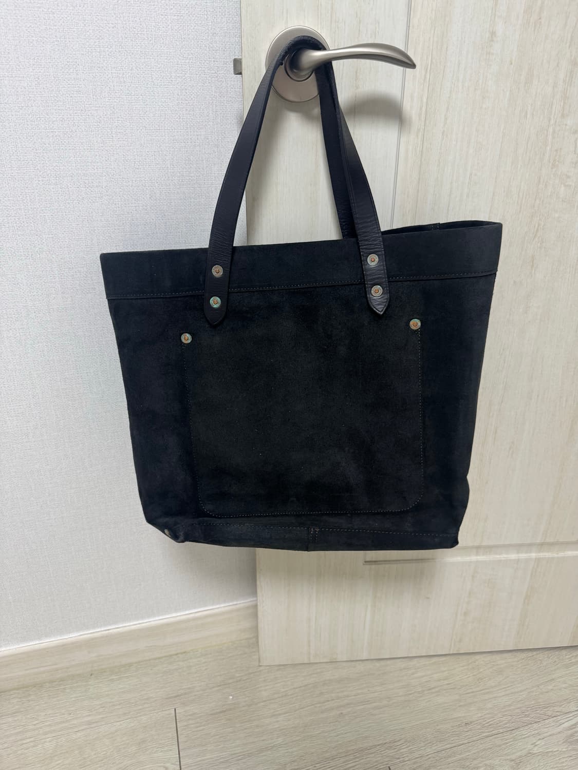 Rrl 리미티드 토트백 스웨이드 +파우치 상품이미지1