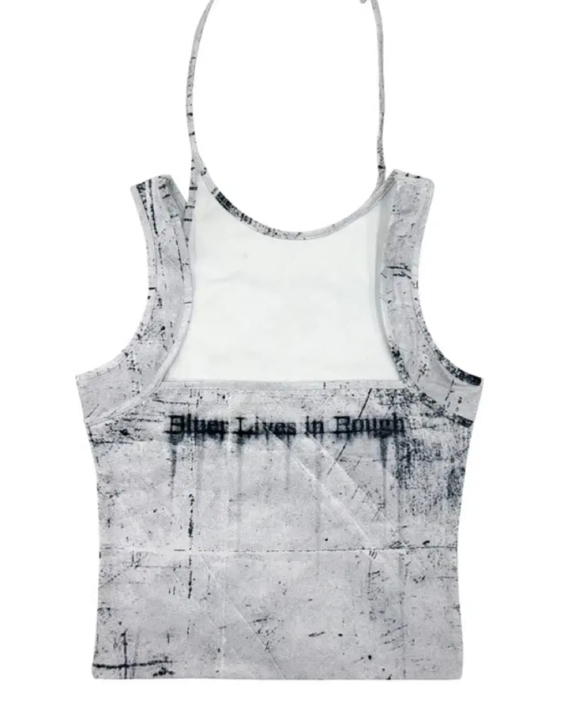 BLR PRINTED WHITE SLEEVELESS 상품이미지2