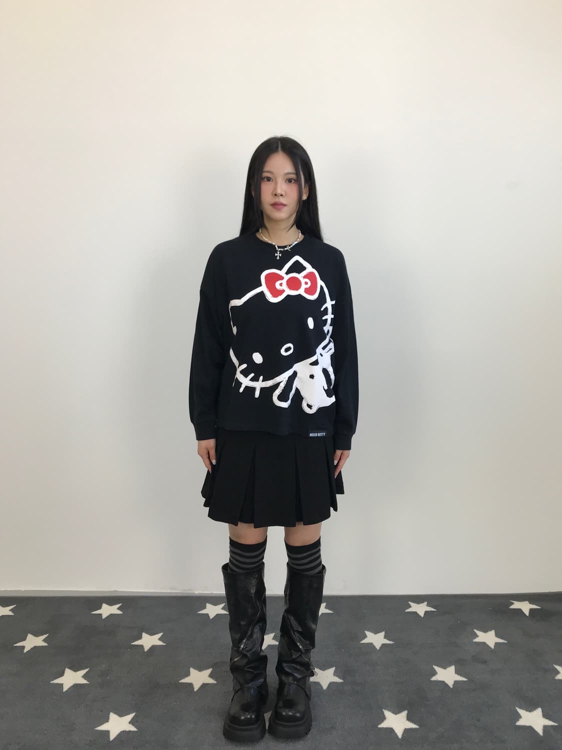 Hello Kitty Big Graphic Long Sleeve  상품이미지1