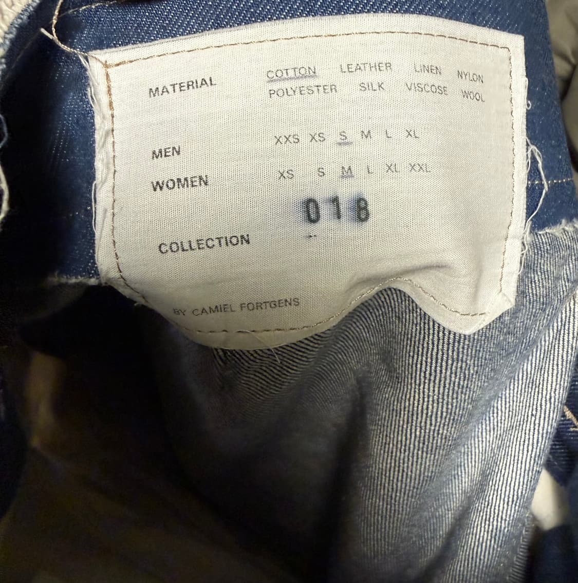 카미엘 포트젠스 24fw 노멀진 블루 상품이미지3