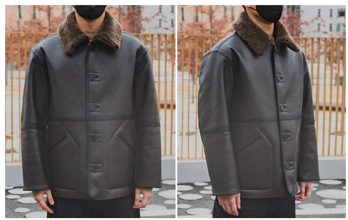 스튜디오 톰보이 무스탕 리버서블 상품이미지6