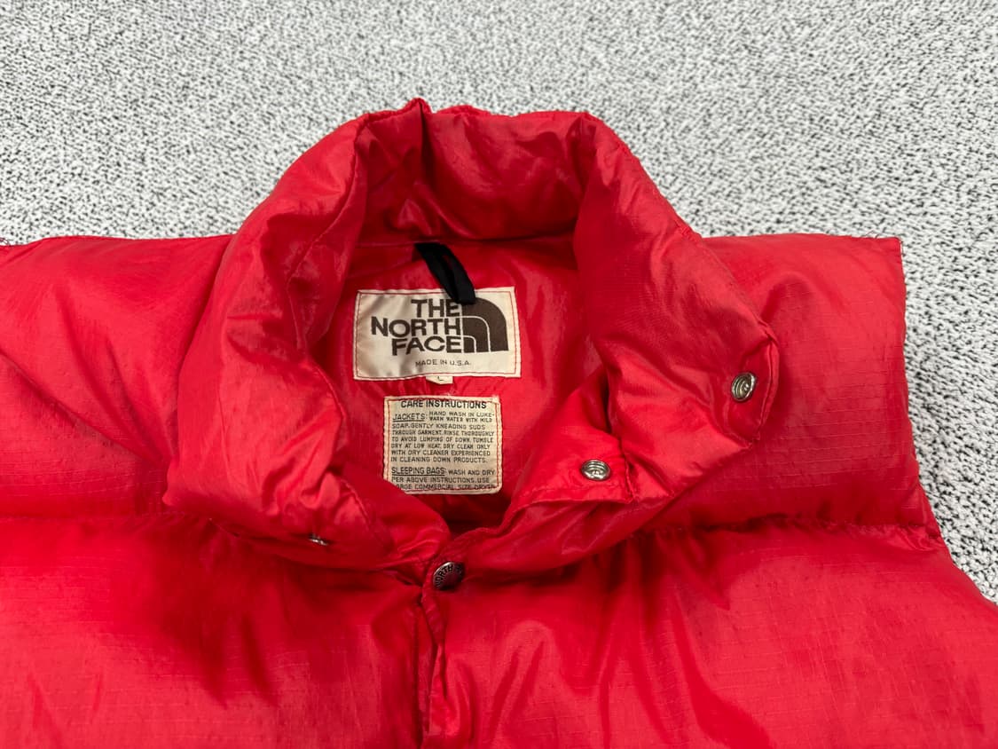 노스페이스 70s USA 푸퍼 구스다운베스트 상품이미지4