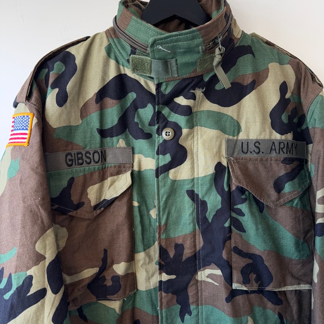 90s US Army M65 우드랜드 필드 자켓 100-105 상품이미지2