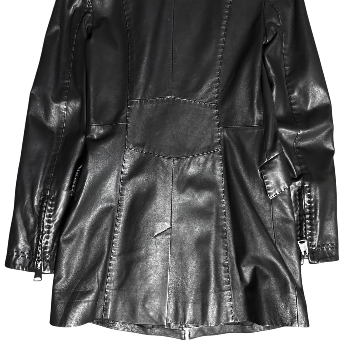 Emporio armani  lamb leather coat 상품이미지8