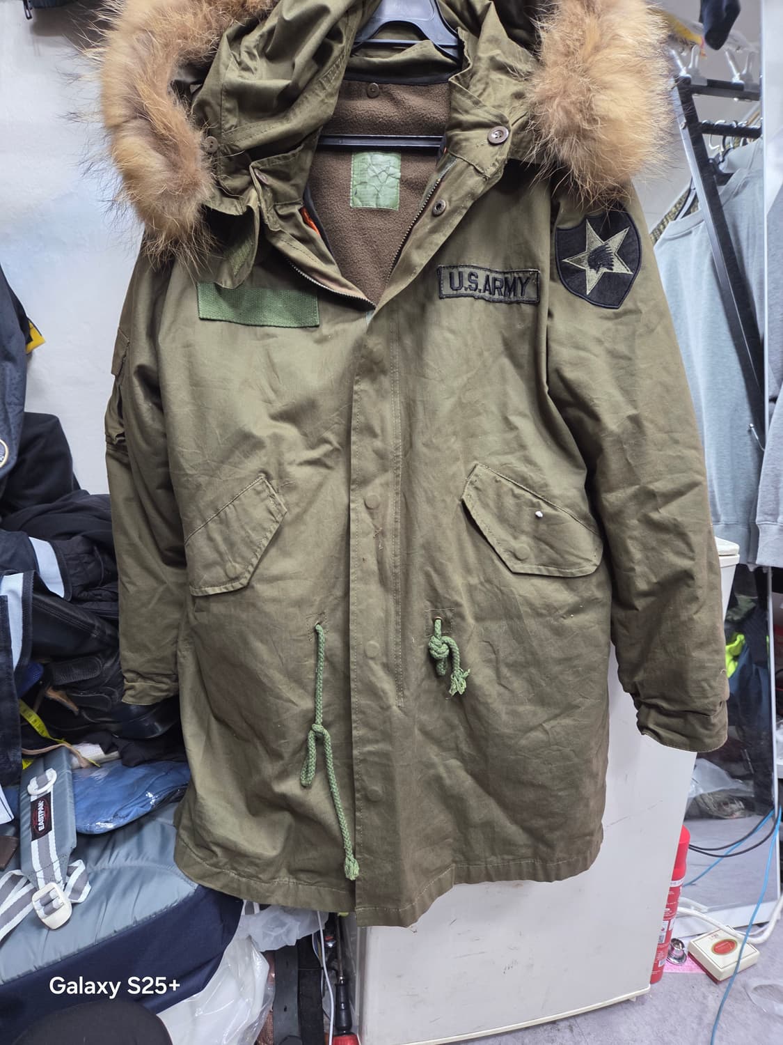 미군  야상    M-65   카키 상품이미지1