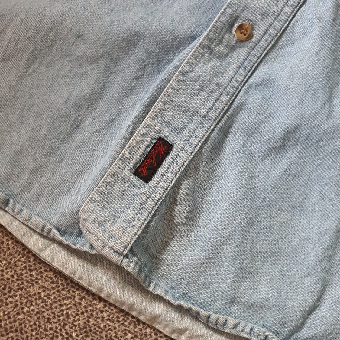 울리치 빈티지 데님 셔츠 no.58 상품이미지5