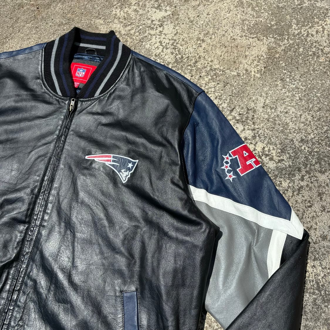 00s NFL 뉴 잉글랜드 패트리어츠 바시티 3XL 상품이미지3