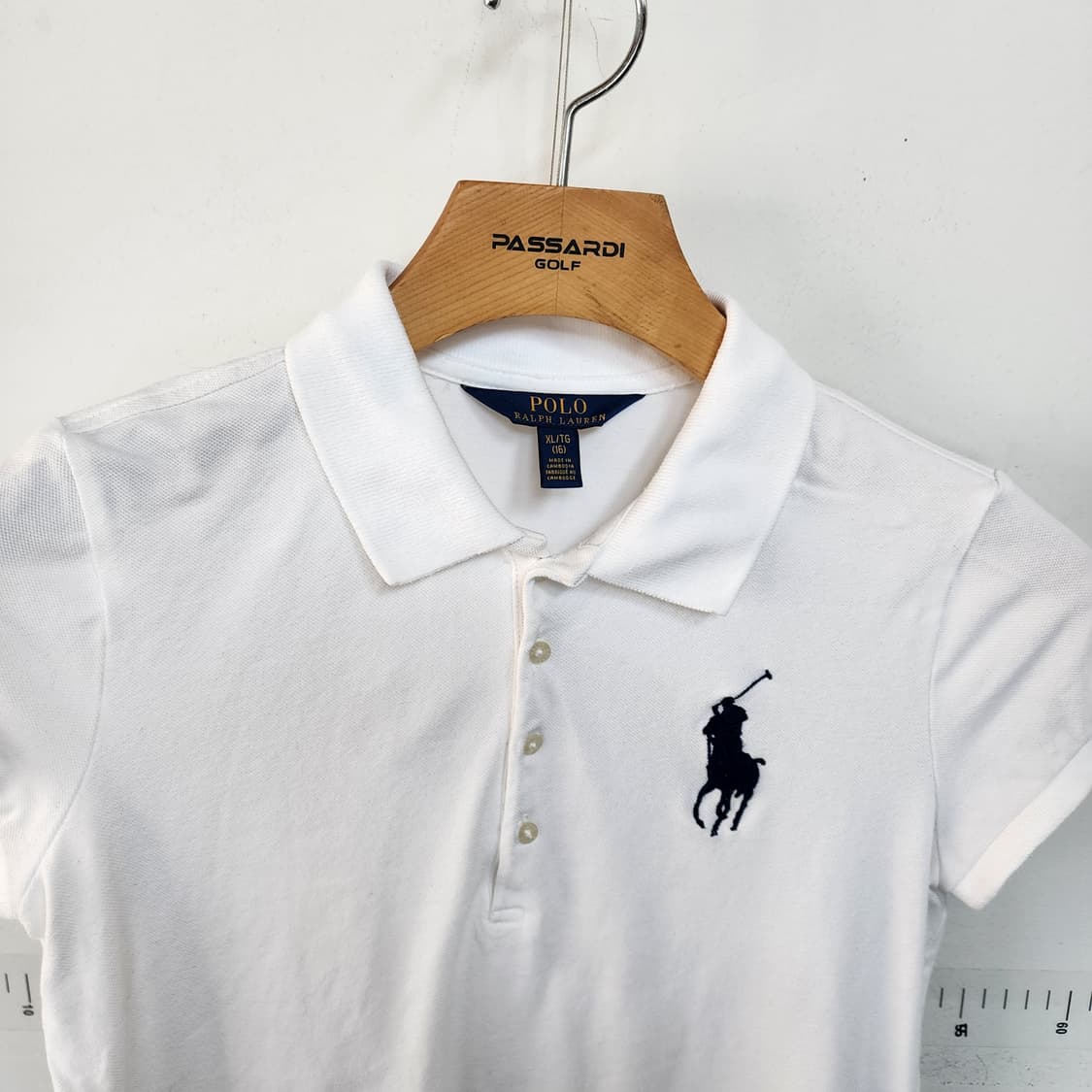 폴로 랄프로렌 아동 화이트 반팔 폴로티 상품이미지2