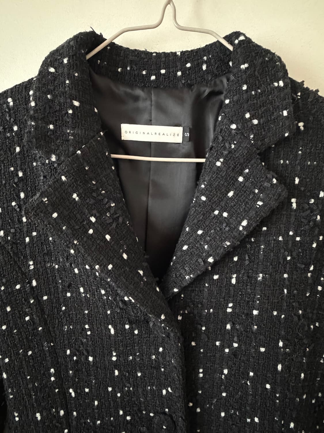 ORR 오르 블랙 트위드 자켓 S 상품이미지2