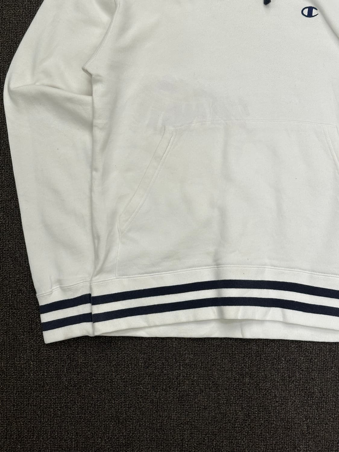 M)Champion 빈티지 클래식 화이트 후디 상품이미지4