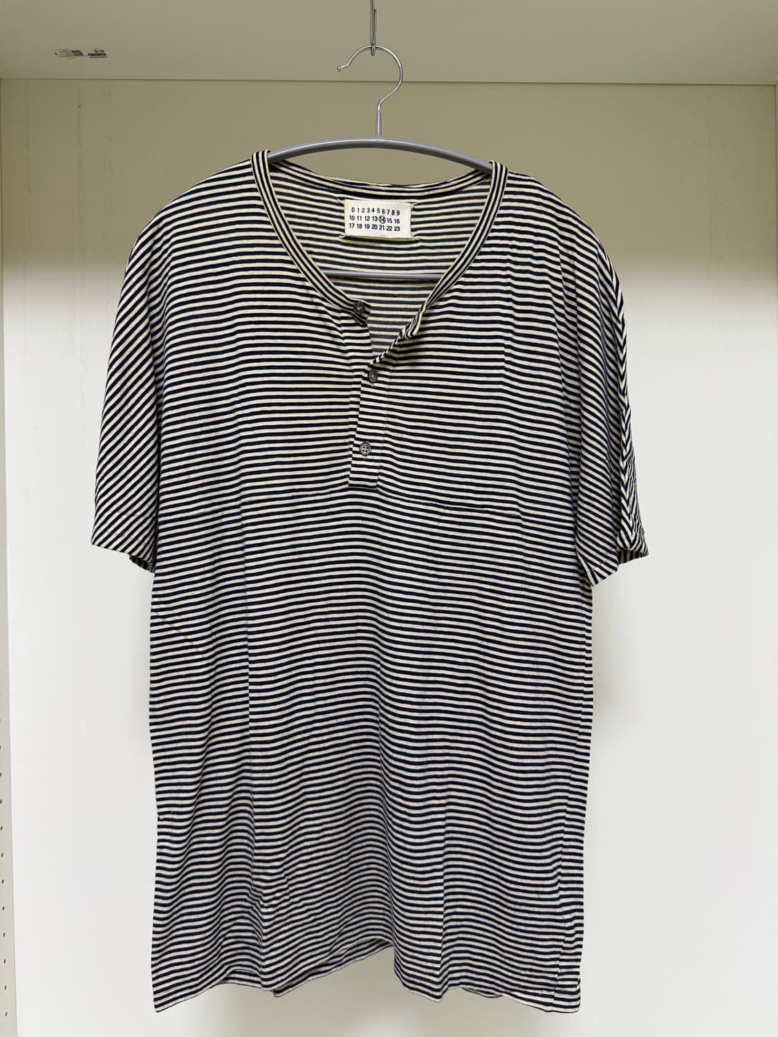 Maison Margiela Border Henley shirt 상품이미지2