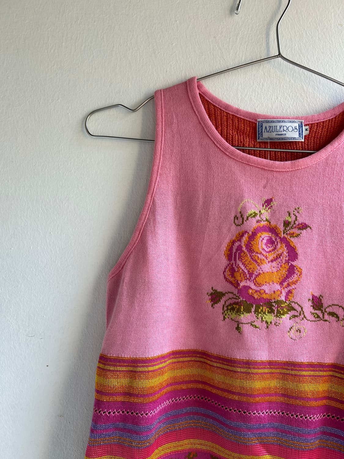 장미 니트 나시 상품이미지3