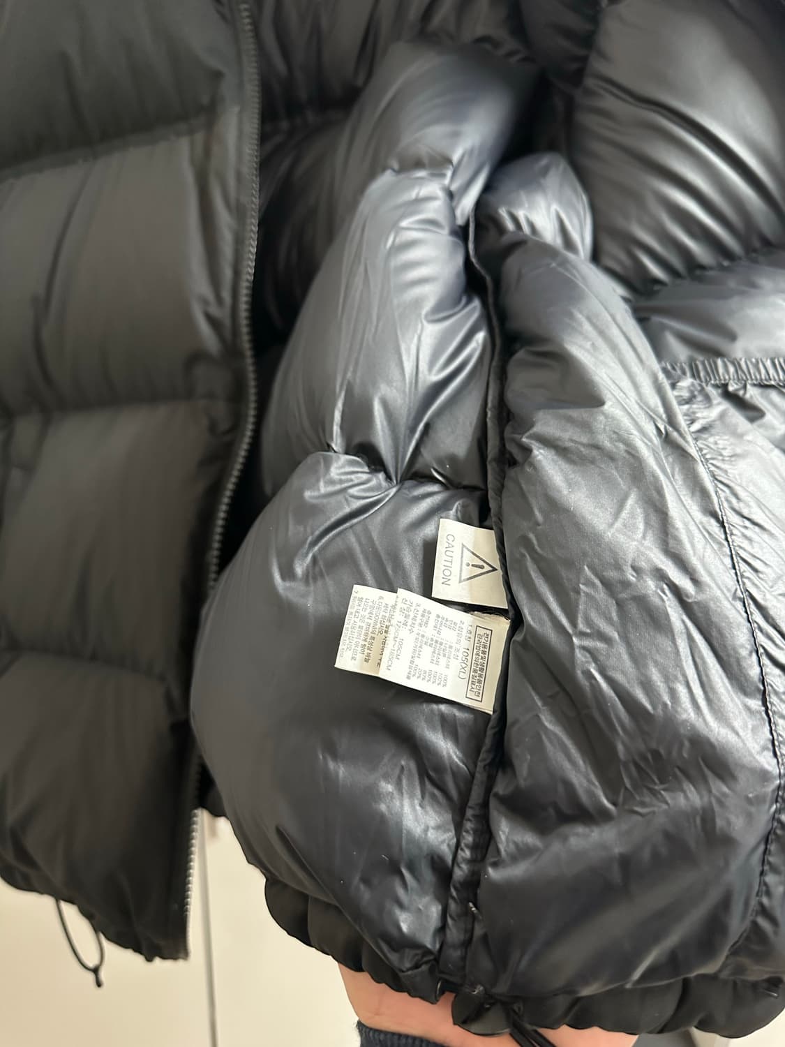 노스페이스 눕시 패딩 블랙 XL(105 상품이미지5