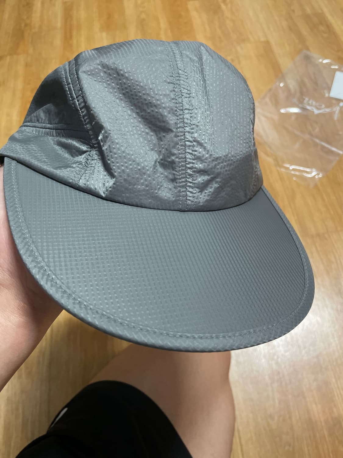 케일 립스탑 캡 그레이  상품이미지2