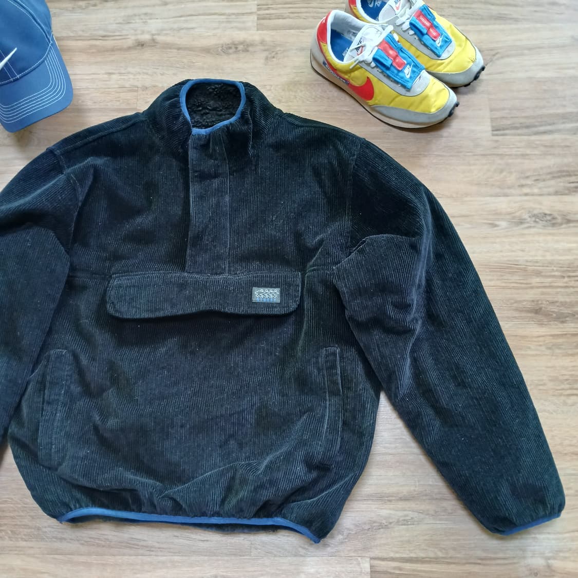 stussy 스투시 도톰 코듀로이 양털 아노락 자켓 패딩 상품이미지6