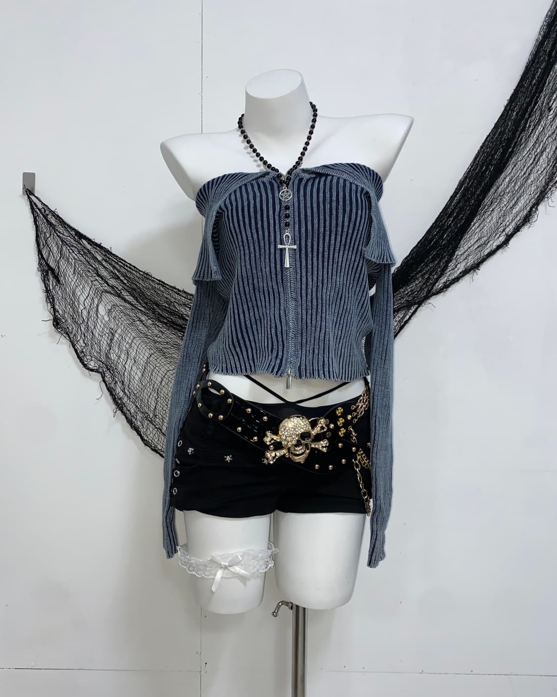 ꒰ঌ 에고이스트 펑투케 오프숄더 집업 ໒꒱ 상품이미지1