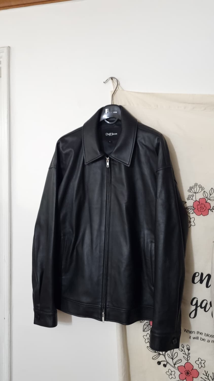 DOFFJASON 양가죽 오버핏 자켓L 상품이미지2