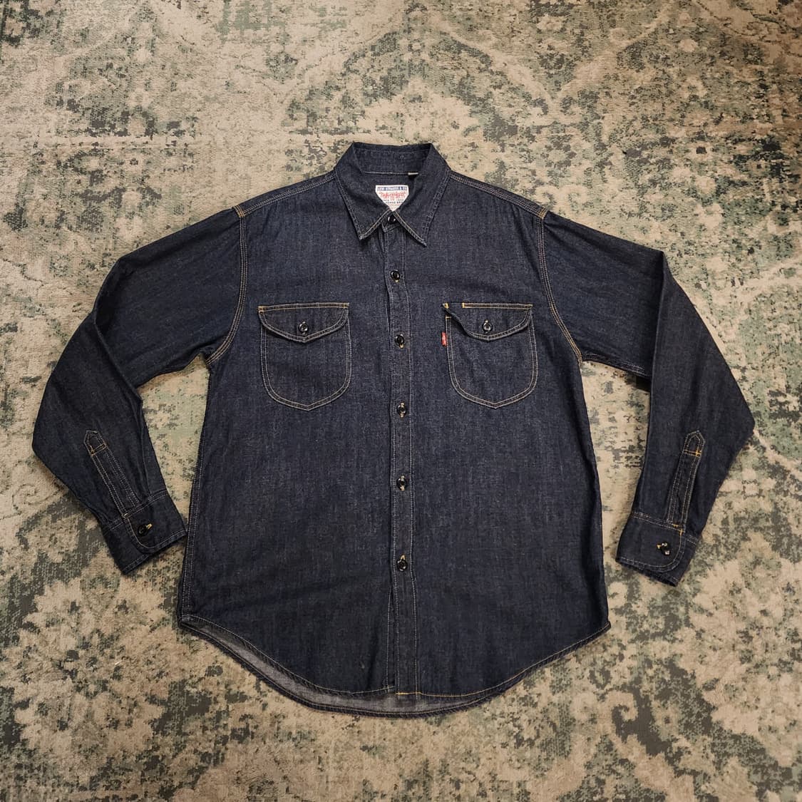 90s 제작 리바이스 데님셔츠 상품이미지2