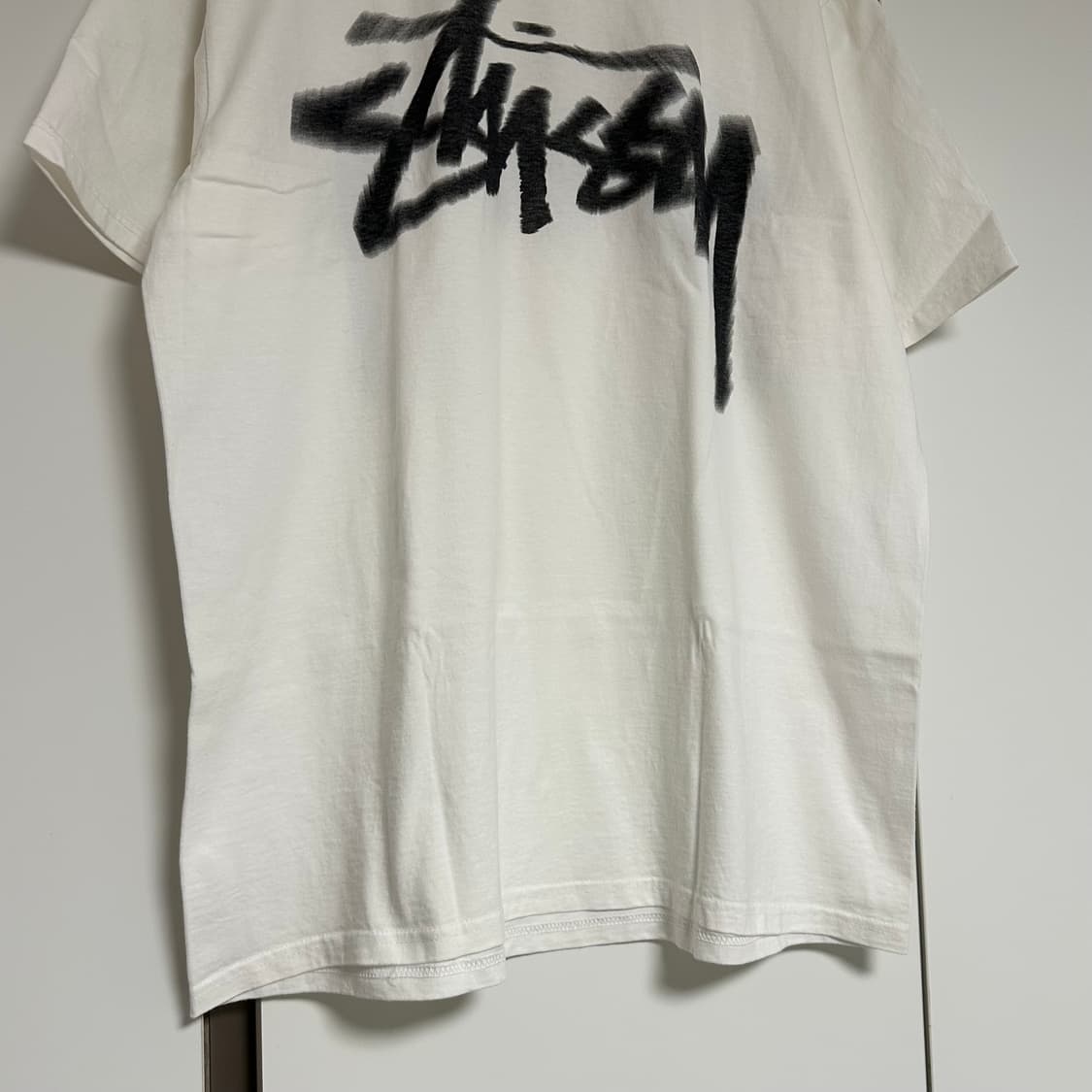 스투시 디지 스탁 반팔 티셔츠 화이트 L 상품이미지5
