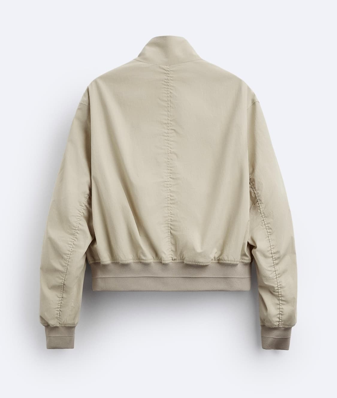 Zara Cropped Bomber Jacket 상품이미지4