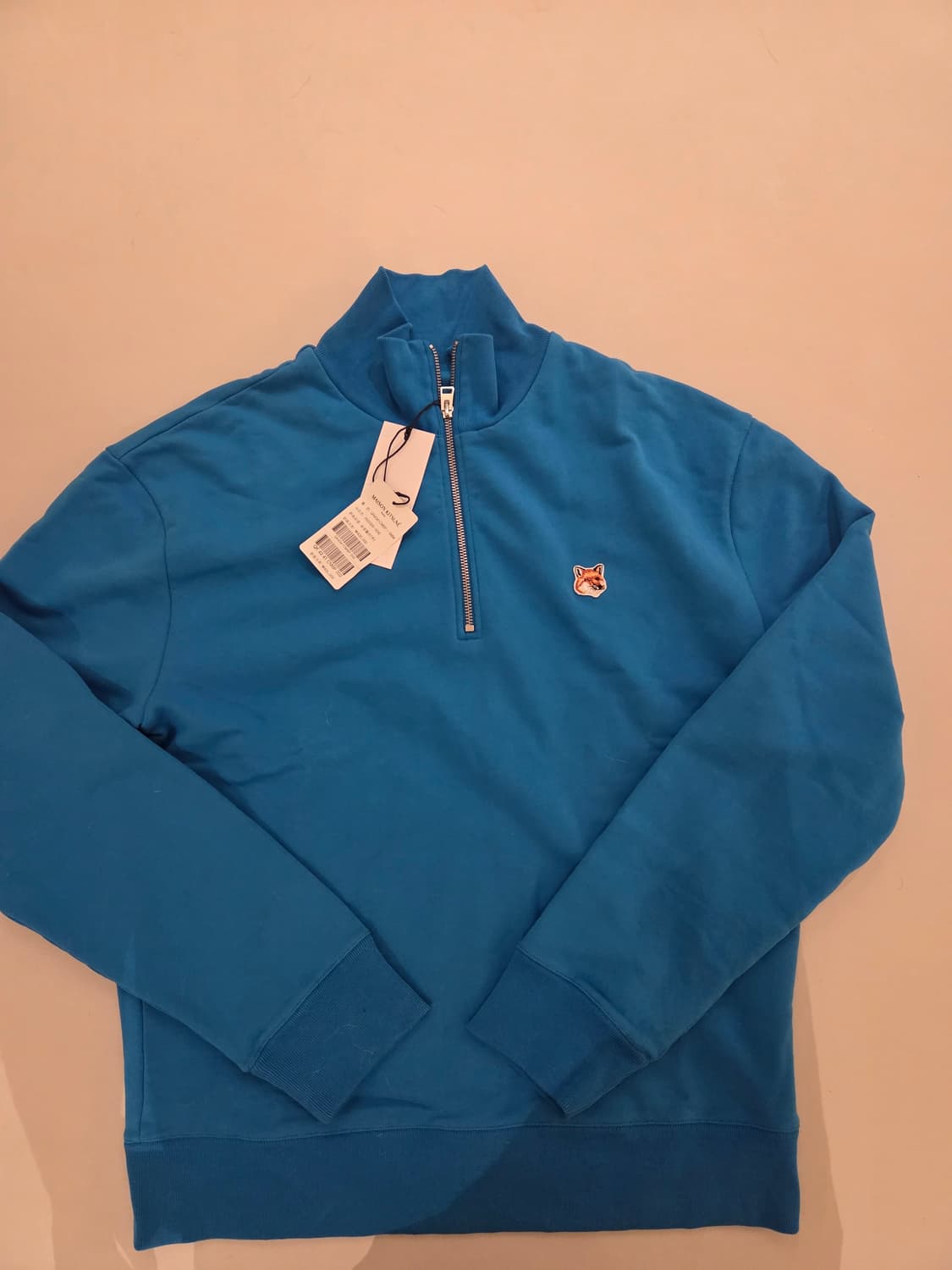 [새상품] 메종키츠네 하프집업 백화점판 상품이미지1