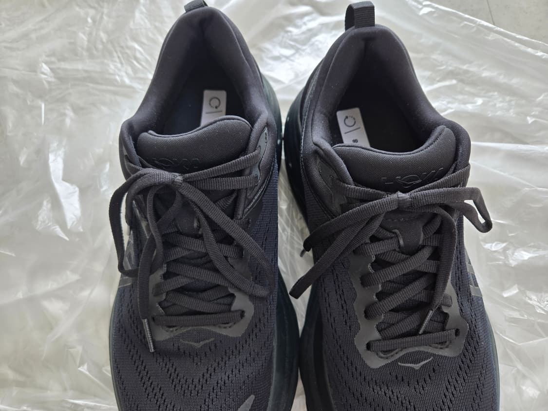 호카 본디8 와이드 블랙 265 상품이미지7