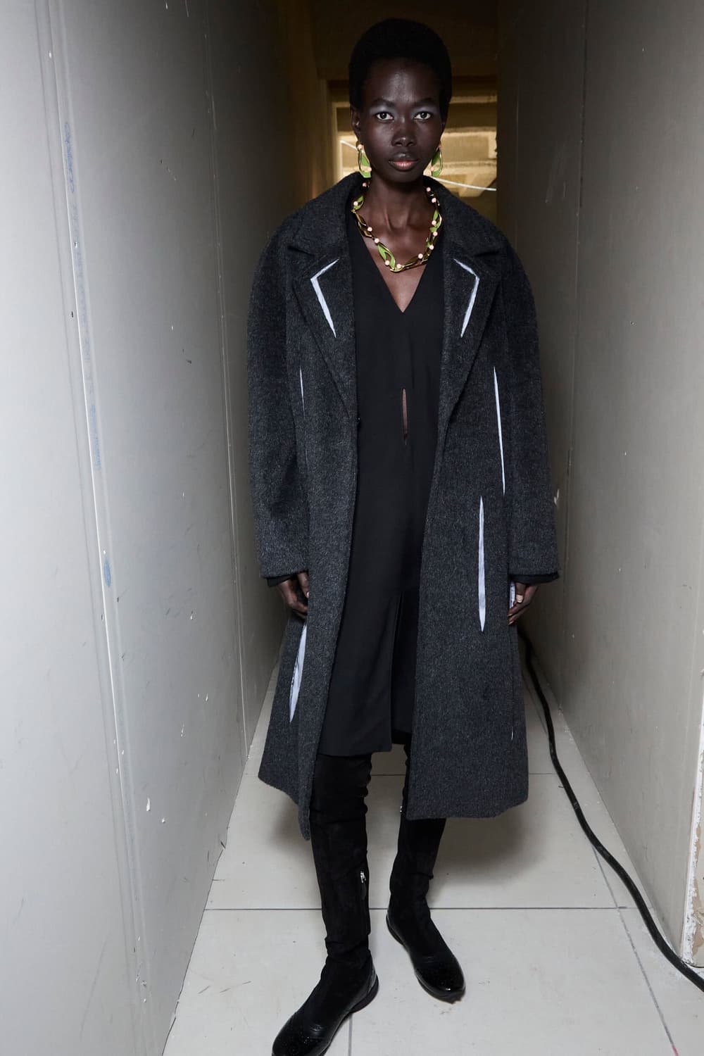 키코코스타디노브 보위 테일러드 코트 상품이미지5