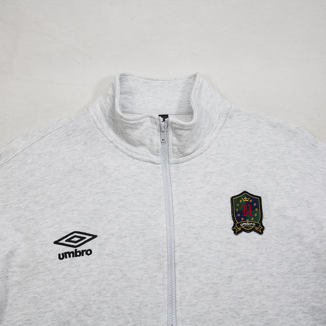 (착용컷) UMBRO 하프 집업 스웻 셔츠 (남성용 103) 상품이미지4