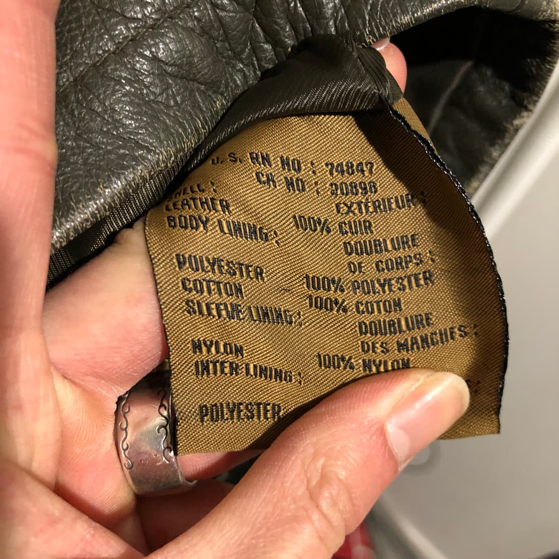 Marc newyork 가죽 자켓 상품이미지7