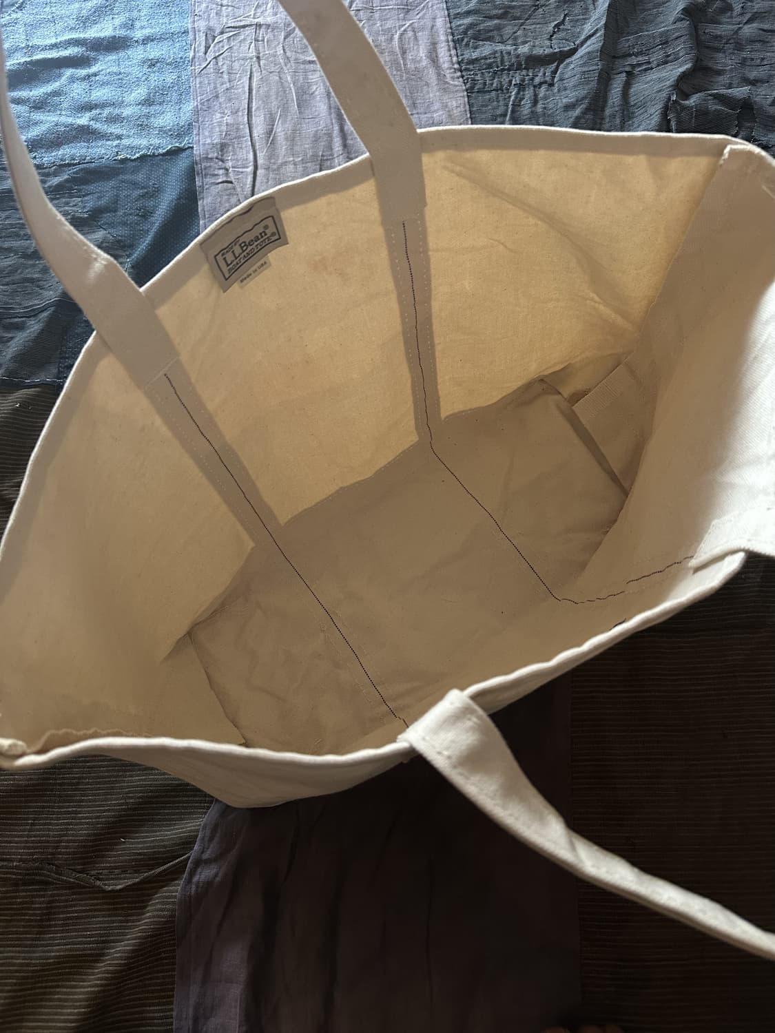 90s USALL Bean Boat and tote Large Bag 상품이미지5
