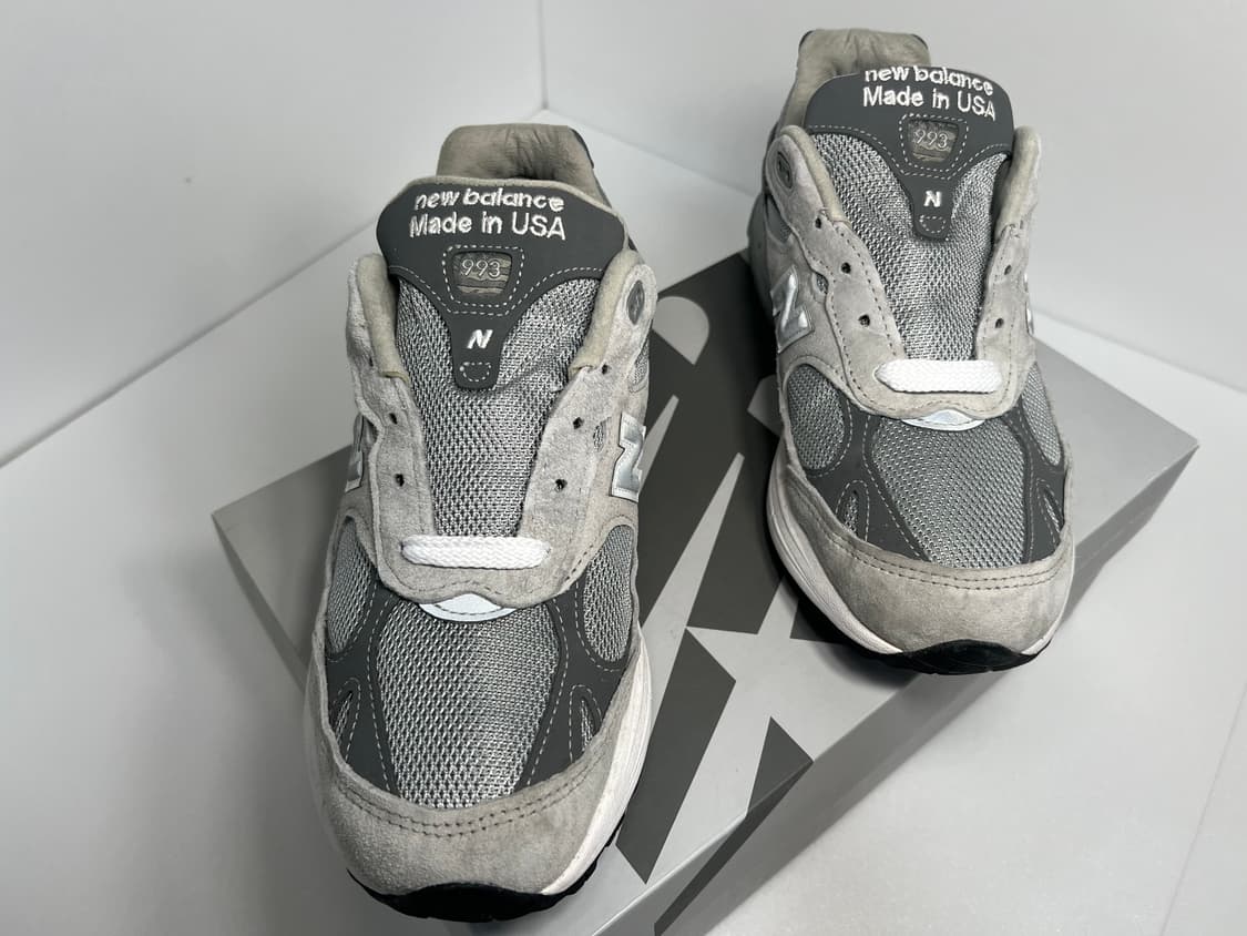 [W260] 뉴발란스 993 메이드인 USA B 그레이 상품이미지2