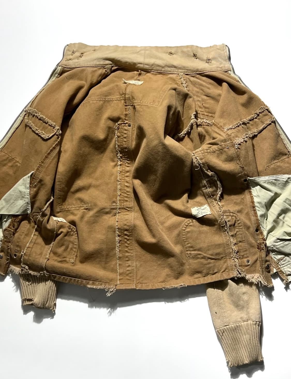딘 착용) Greg Lauren Canvas Track Jacket 상품이미지4