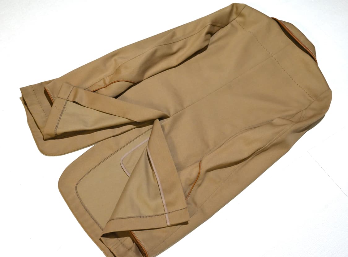 miumiu 2000s archive leather piping coat 상품이미지8