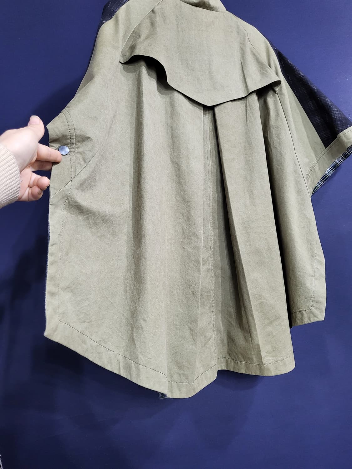 케이프 판초 자켓식 상품이미지6