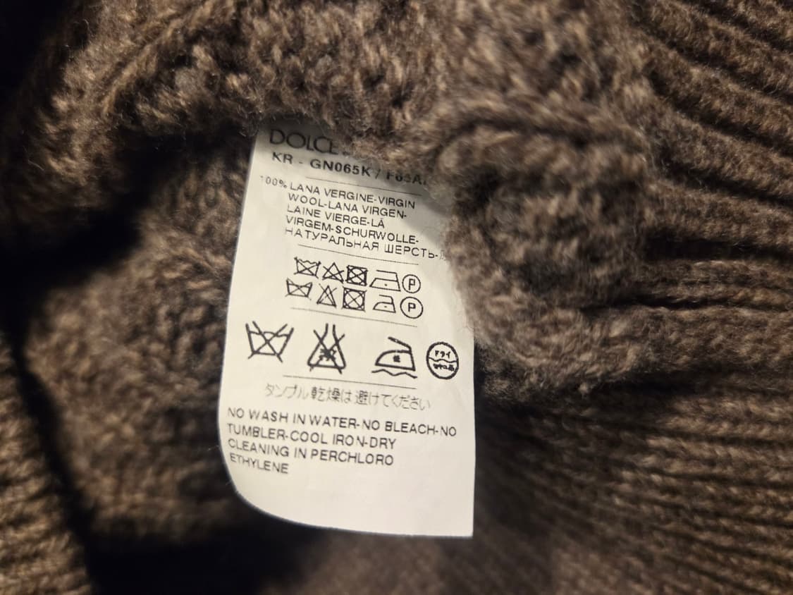 돌체앤가바나 케이블니트  상품이미지7