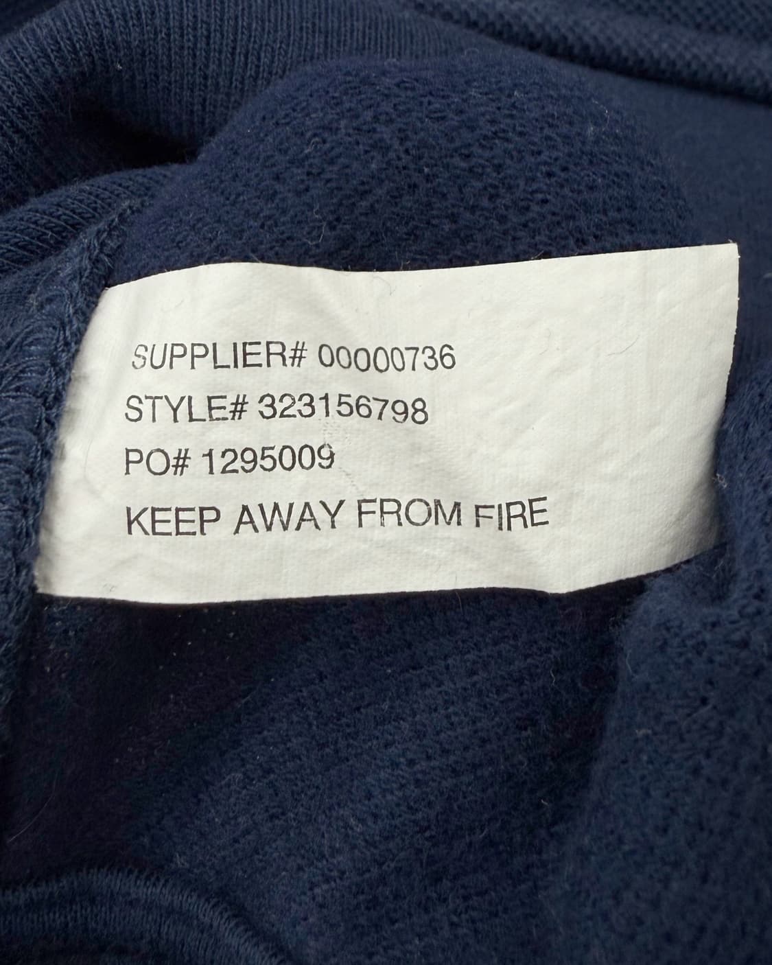 폴로 00s USA 와플 니트집업 네이비 상품이미지8