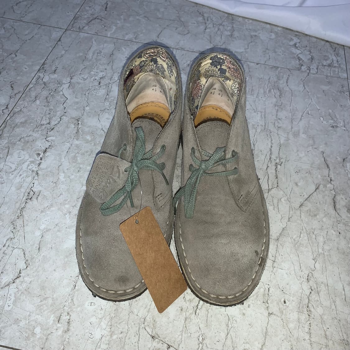 클락스 데저트 빈티지 워커 스웨이드 그레이 230 상품이미지2