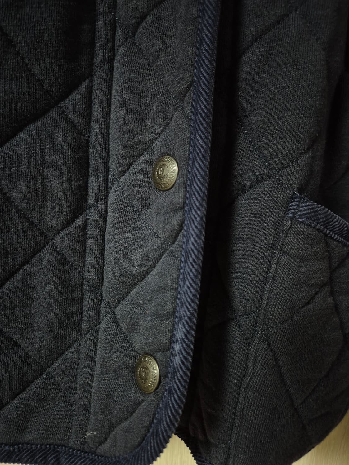 폴로 진스 퀼팅자켓  폴랄프로렌  누빔자켓 xs 여성 상품이미지4