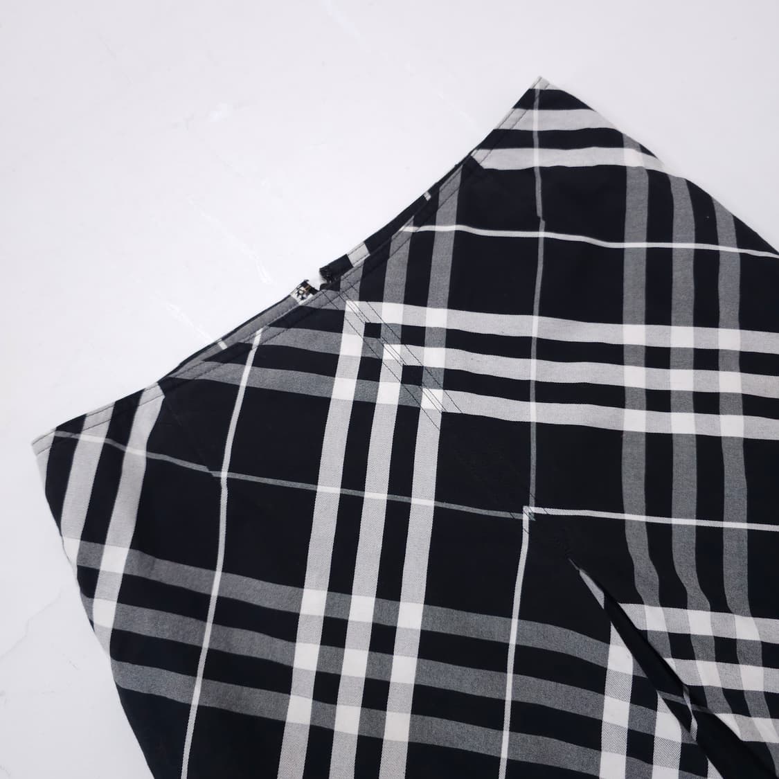 버버리 블루라벨 블랙체크 스커트 상품이미지2