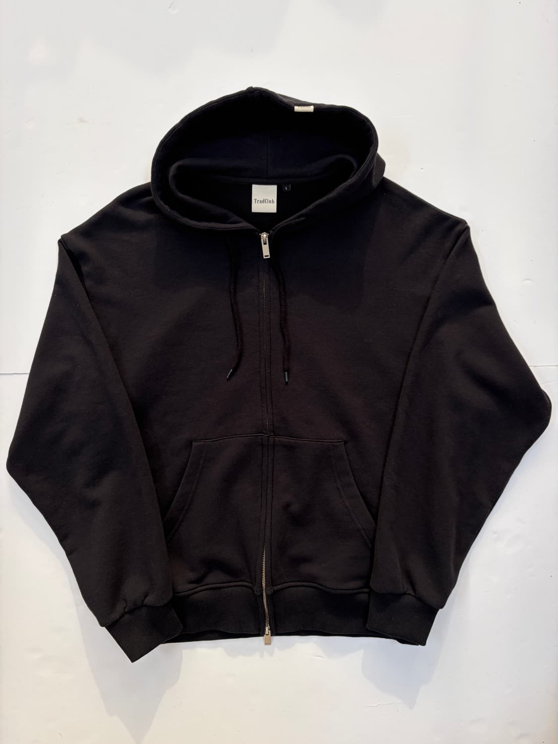트래드클럽 스웨트 오버 후드집업 상품이미지1