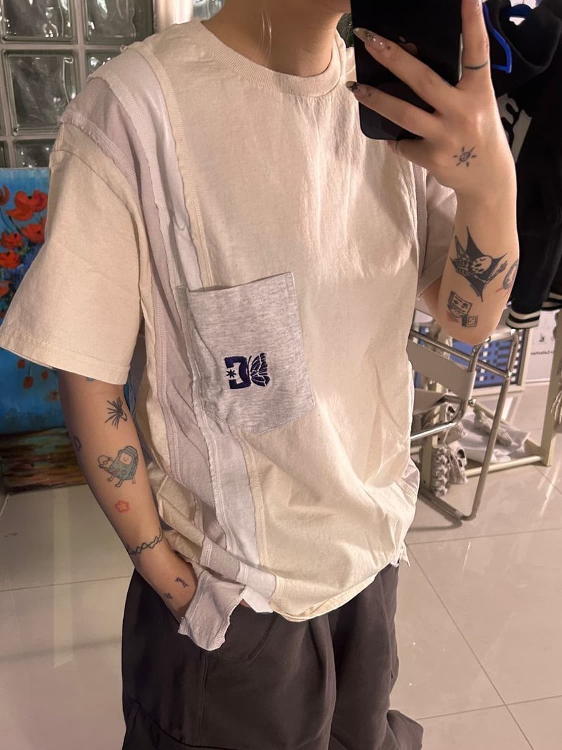 DC 7CUT TEE 바늘 DC 7컷 티 상품이미지1