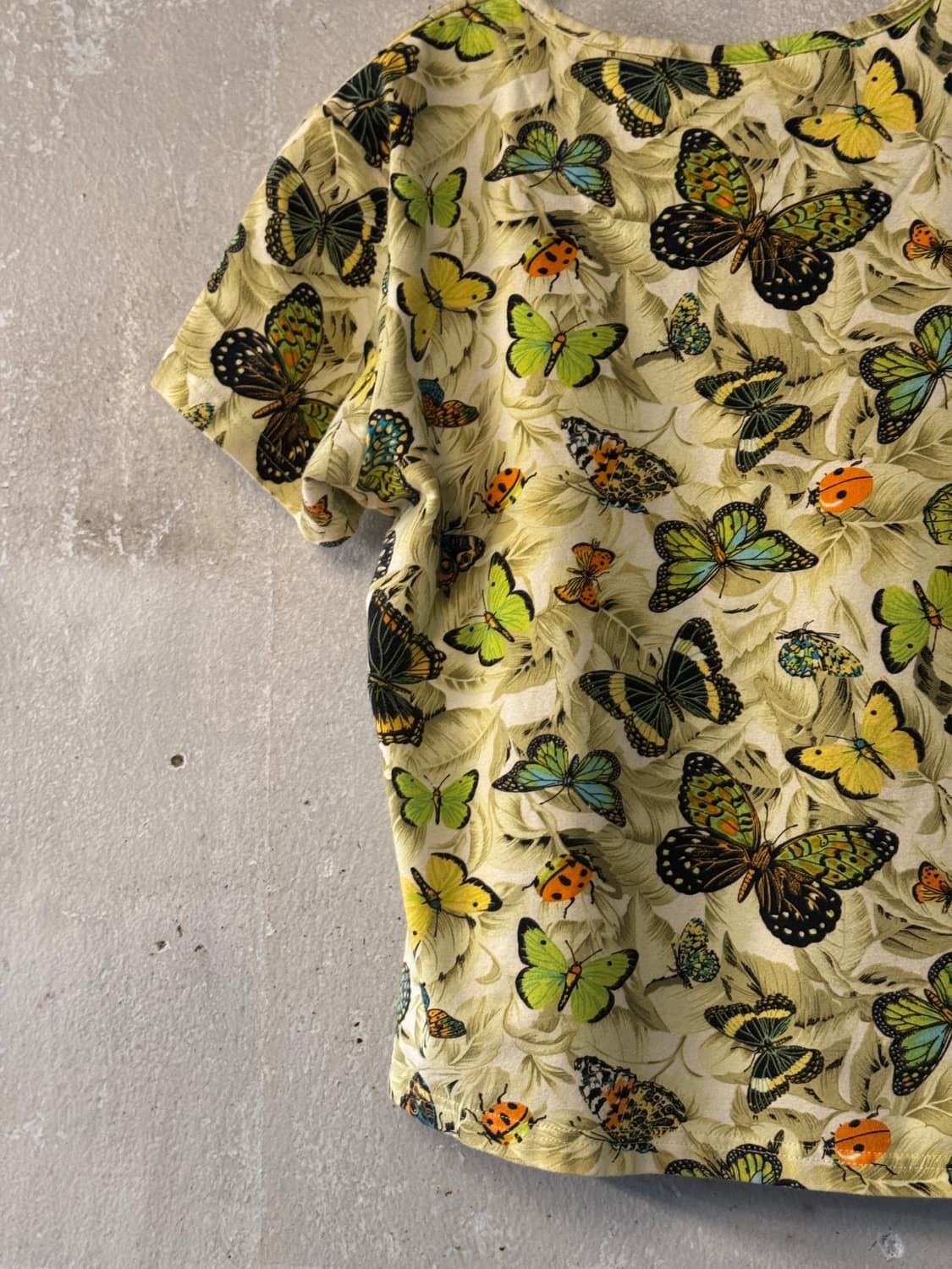 44-55 ) JIM THOMPSON Butterfly Tee 상품이미지5