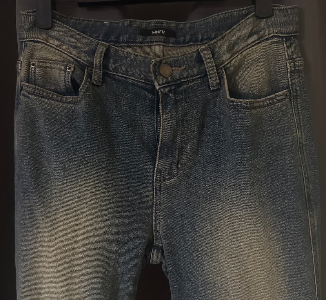 MNEM 므넴 워시드 부츠컷 상품이미지4