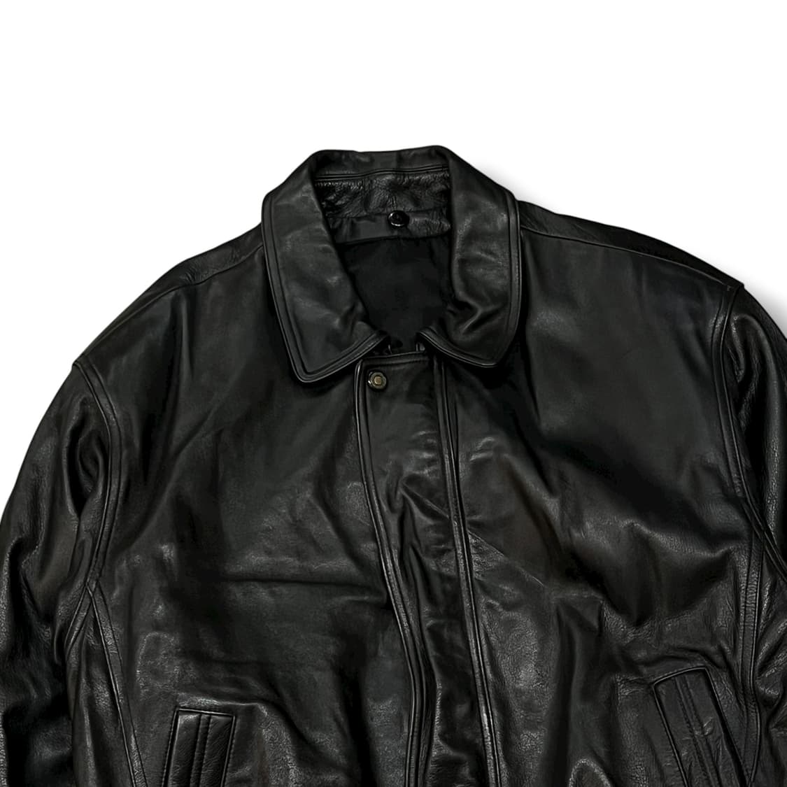  빈티지 리얼레더 자켓 y14112 상품이미지4