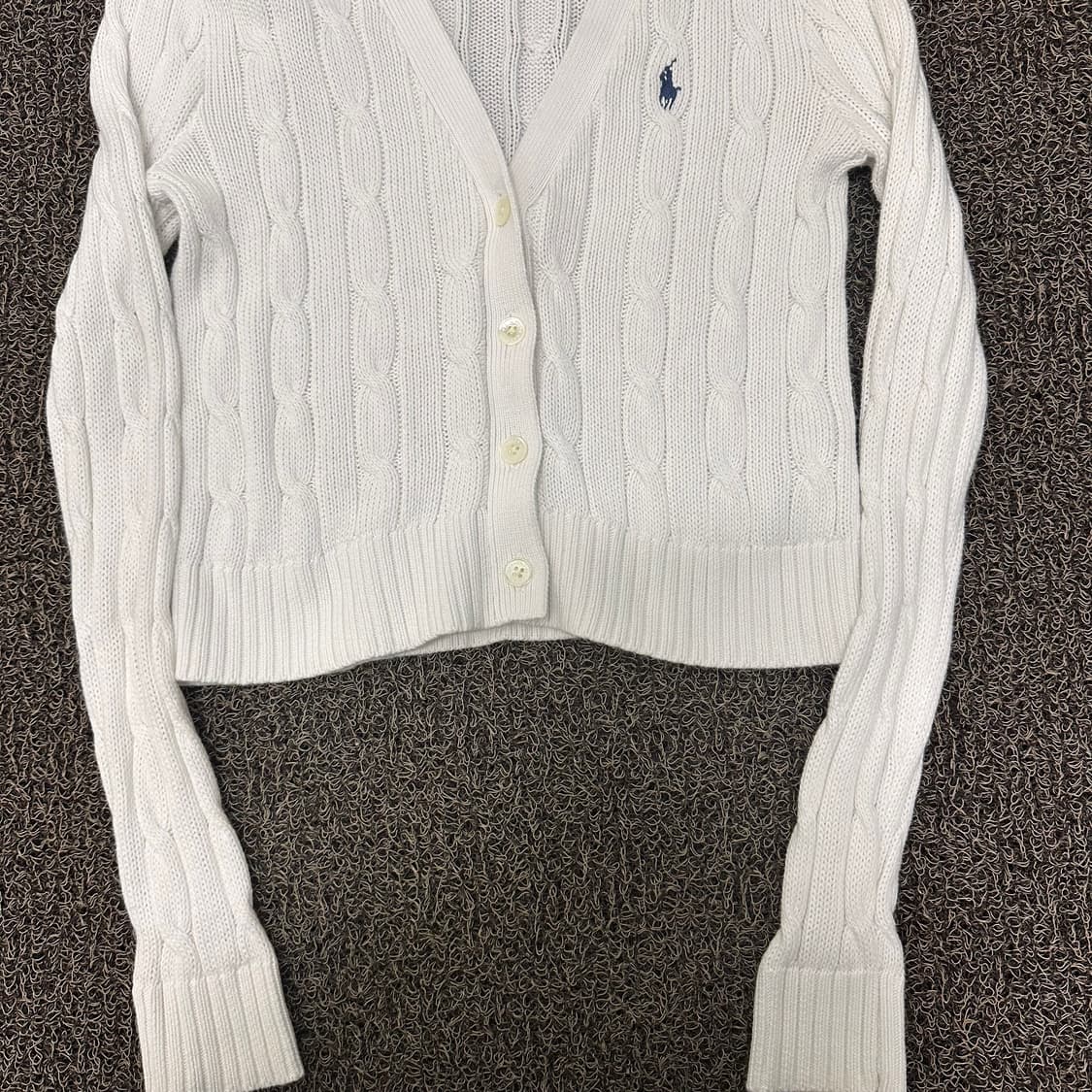 POLO 폴로 랄프로렌 신상 여성 가디건 화이트 S 상품이미지6