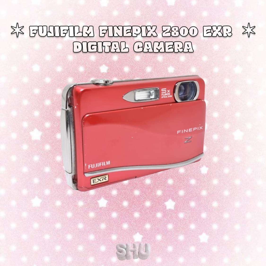 후지필름 파인픽스 Z800EXR 슬라이드 빈티지 디카 레드 상품이미지3