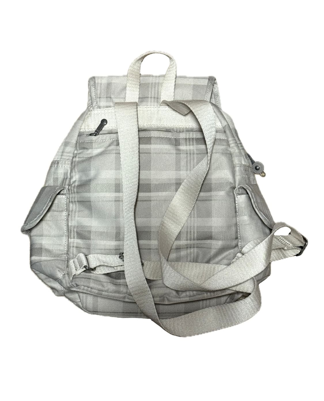 희귀) 키플링 그레이 체크 미니 백팩 상품이미지2