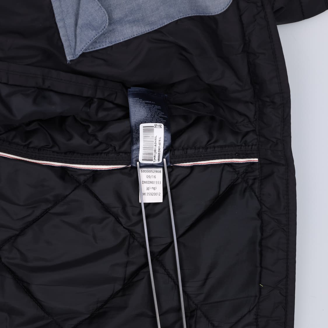 L 타미힐피거 매트 베이직 퀄팅 카라 점퍼 4150 상품이미지8